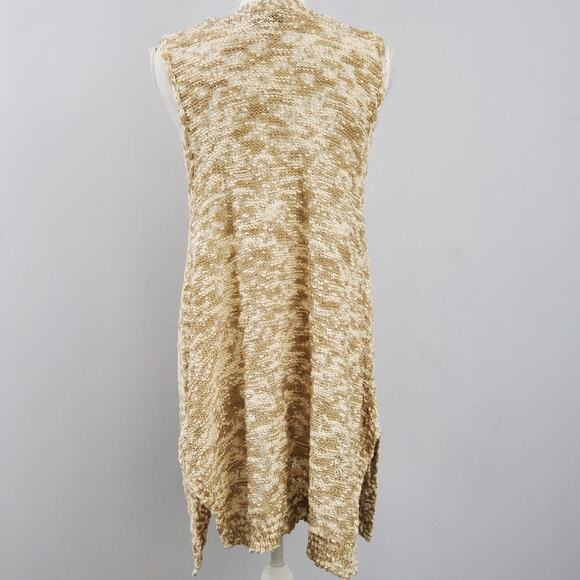 Olivia Sky Sleeveless Open Front Cardigan - Picture 5 of 8